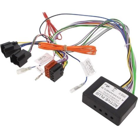 Adaptateur ISO pour systeme amplifie compatible avec Saab