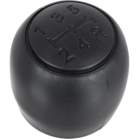 Pomello del cambio nero a 5 marce per Fiat Panda 03-12 (1/5)