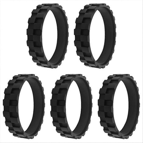 Revêtement de pneu pour roues IROBOT ROOMBA séries 500, 600, 700, 800 et 900 (1/5)