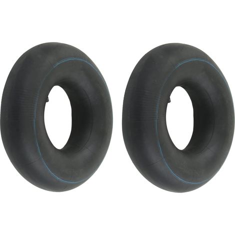 Tyre Kits, Inner Tubes for Motorised Sports, Tyre Kits, 2 x 145/70-6 Tyre Inner Tube with Rubber Valve Stem Straight for Go Karts Hand Trucks Ga Mowers (1/5)