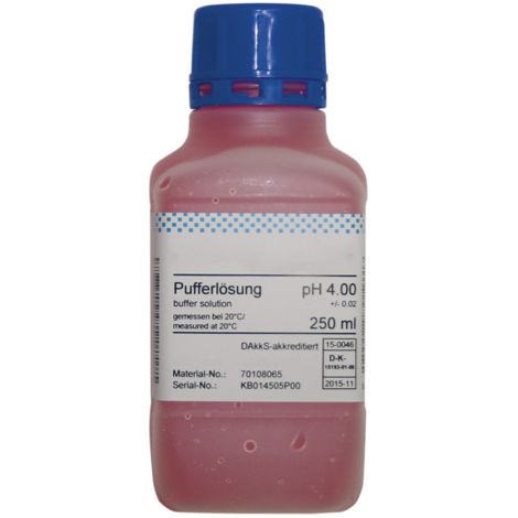 Solution tampon pH 4