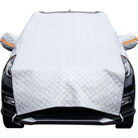 Car Windshield Cover Winter Windshield Cover Foldable Protection Universal Windshield Protector for Car Anti Frost, Snow, Ice, Rain and Sun (1/5)