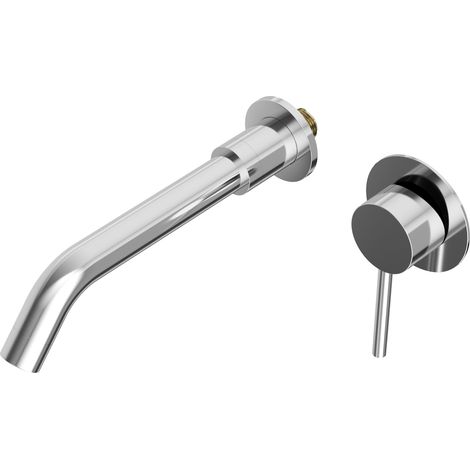 MITIGEUR DE LAVABO POUR INSTALLATION ENCASTRÉE ROBINET EN LAITON KIVO CHROME (1/5)