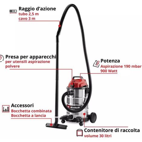 EINHELL ODKURZACZ WARSZTATOWY TC-VC 3055 SA (1/2)