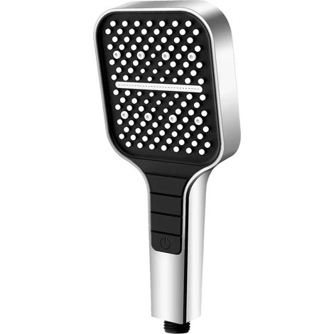 Doccetta a mano con soffione a pioggia ad alta pressione e 7 diverse modalità di getto. Accessori per la doccia. Facile installazione. - AquaForge (1/5)