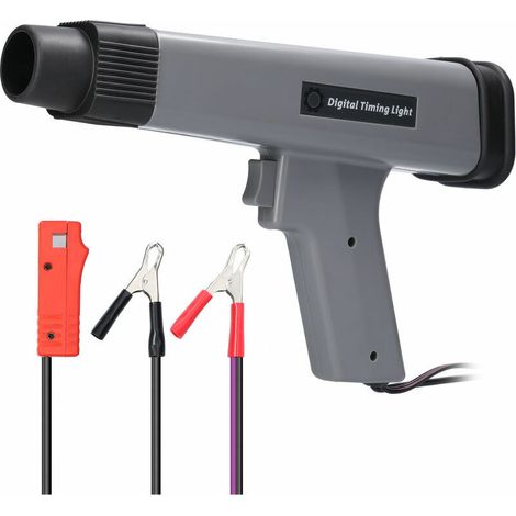 RHG 12 V Professionnel Affichage Numérique Inductif Timing Light Voiture Moto Essence Moteur Allumage Synchronisation Strobe Lampe Détecteur