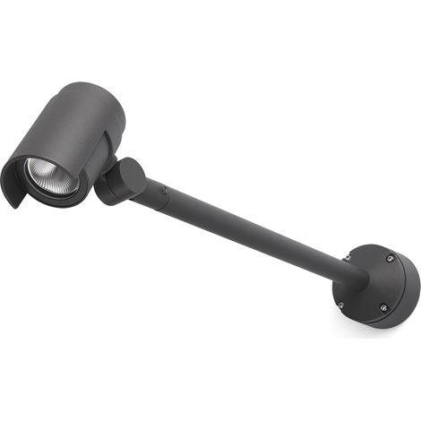 FOC 580 Lámpara proyector gris oscuro