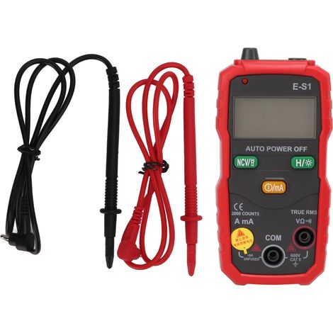 Multimètre numérique haute précision E-S1, mini multimètre intelligent portable (1/5)