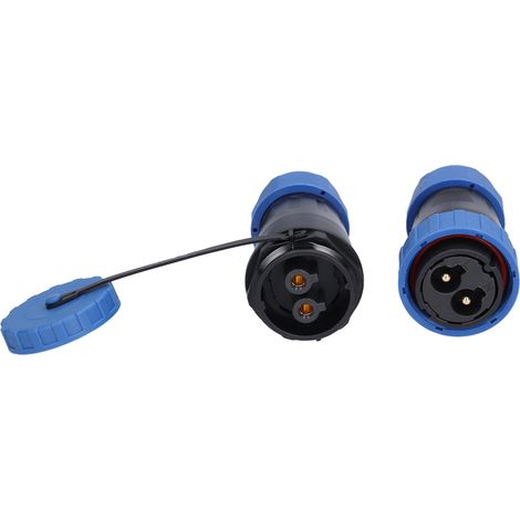 Luftfahrtstecker IP68 wasserdicht, lötfrei, Stecker-Buchse-Paar, 250 V, 45 A, LP282-Pin (1/5)