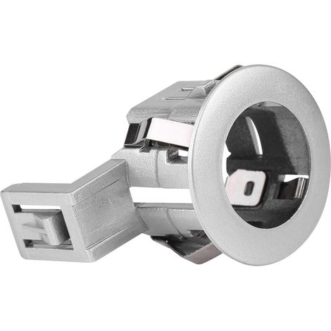 Support fixation capteur de recul ABS argent 3.5x1.7x2.6 cm pour Toyota Lexus RX350 3.5L 89341-33100-A0 1 pièce (1/5)