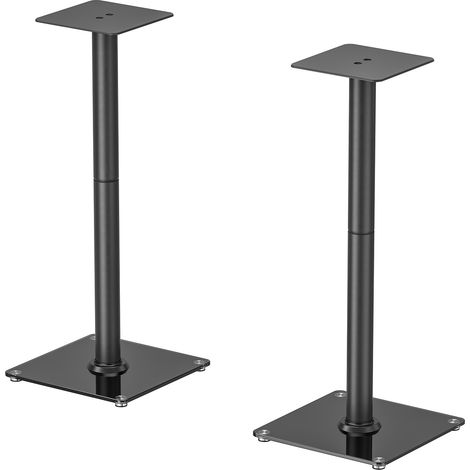 AISENS - SOPORTE UNIVERSAL DE SUELO PARA ALTAVOCES, NEGRO