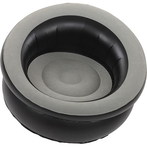 Canapé gonflable, fauteuil gonflable à flocons, canapé lounge gonflable ergonomique, portable, gonflage rapide et étanche pour le salon, la chambre, le camping et les voyages. (1/5)