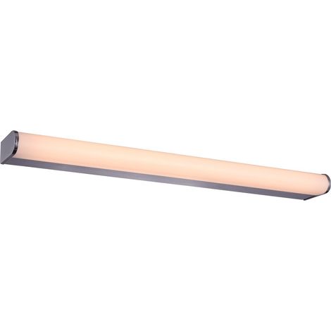 Italux Sanosti - Moderne LED Wandleuchte Chrom, Warmweiß 3000K 900lm