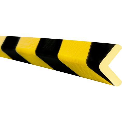 Moravia Prallschutz MORION Winkel Kantenschutz 26/26 mm Länge 5000 mm schwarz/gelb