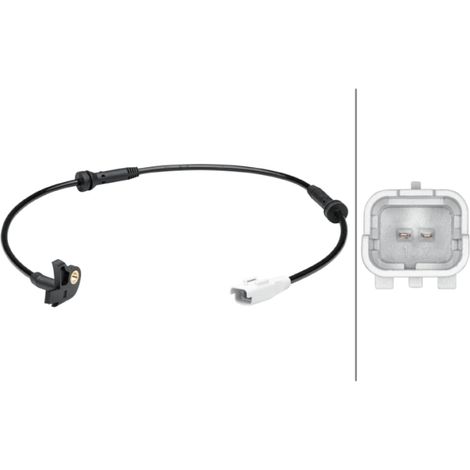 Capteur, vitesse de roue Hella 6PU 012 679-181 CITROËN 4545E7 96 552 700