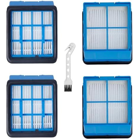 Filtres HEPA pour BISSELL CrossWave OmniForce (3912N) / OmniFind(4006N)/ OmniForce Edge 3999N / 4000N / 4017N / 4076 Aspirateur Balai Laveur sans Fil, 4 Filtres HEPA + 1 outil de nettoyage (1/5)