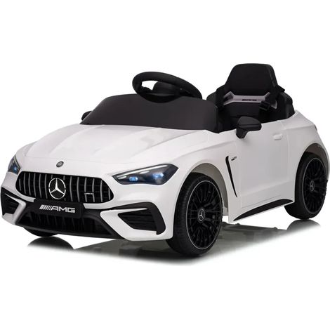 Macchina Elettrica per Bambini 12V Maserati Folgore Bianco Telecomando