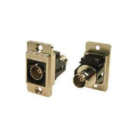 Connecteur coaxial RS PRO Femelle Droit, raccordement Câble 75O Montage panneau ( Prix pour 1 )