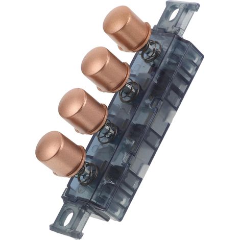 Variateur de vitesse pour ventilateur pied, interrupteur à 4 boutons, contrôle multivitesse, trou de fixation de 8,8 cm, accessoires pour ventilateur pied (1/5)