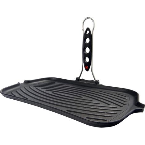 ILSA Bistecchiera con Indicatore Termico, Dietellago, Ghisa Smaltata, cm 23x36