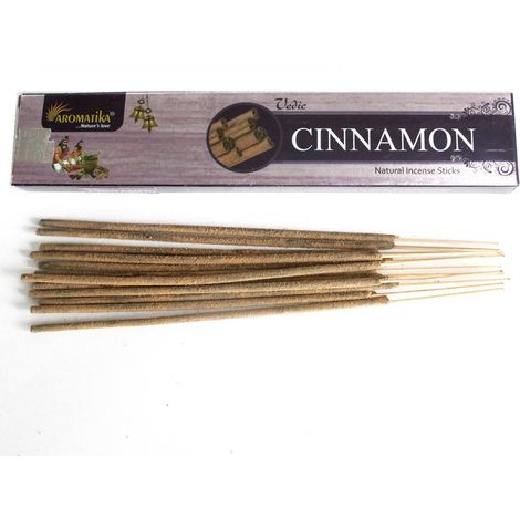 Bâtons d'encens védiques - Cannelle- Vendu par 1 (1/2)