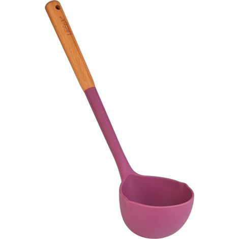 LIFESTYLE cazo sopa silicona mango madera arima 1961 , Cazo sopa silicona mango madera Arima. -Marca: Lifestyle. -100% silicona y mango de madera.
-No estropea el antiadherente.