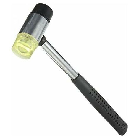 BigTron Maillet double face diamètre 25mm - marteau en caoutchouc pour l'amélioration de la maison de maroquinerie (1/5)