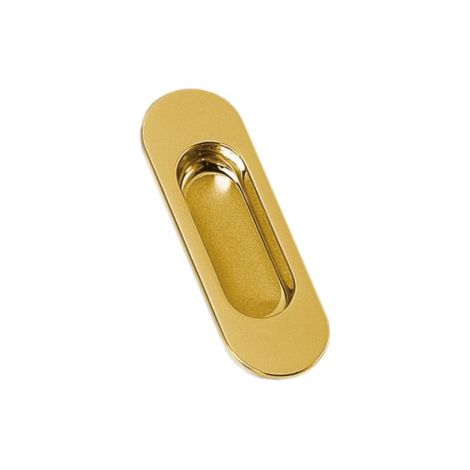POIGNEE ENCASTREE L110 ZAMACK DORE BRILLANT