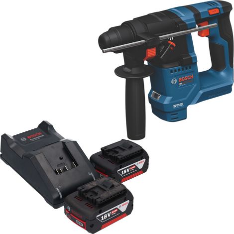 Marteau perforateur sans fil Bosch GBH 18V-18 Professional 18 V 1,5 J SDS plus Brushless + 2 batteries 5,0 Ah + chargeur (1/5)