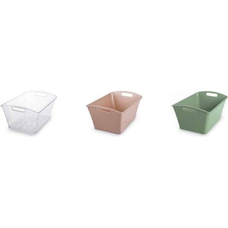 Cesta porta tutto 40x30x37 cm Colorazioni assortite (1/2)