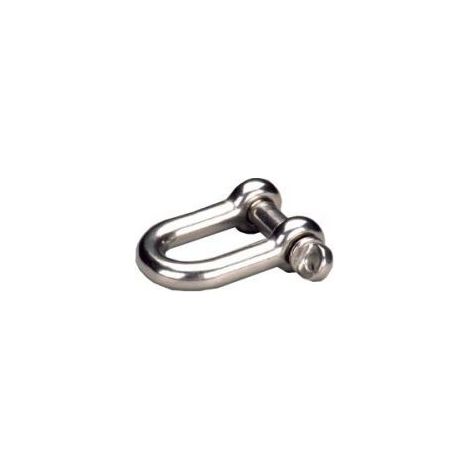 Manille droite pour AISI 316 6 mm - 1/4" (Par 5) (1/3)