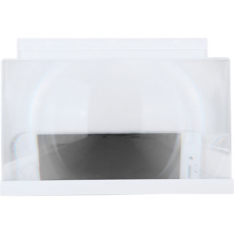 Loupe d'écran de téléphone portable 14 pouces, amplificateur d'écran HD, support pliable pour films et vidéos, blanc (1/5)