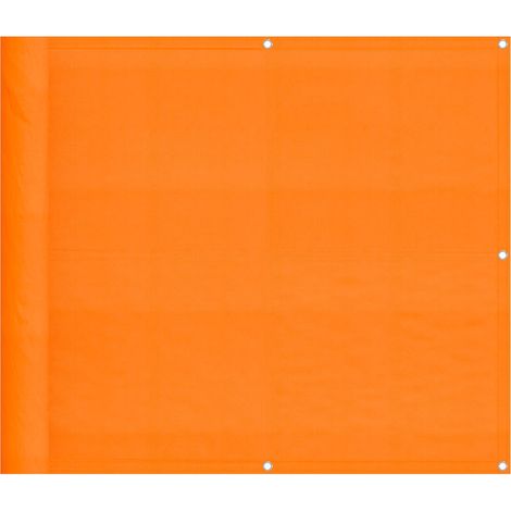 Maison Exclusive - Balkon-Sichtschutz Orange 90x1000 cm 100% Poly