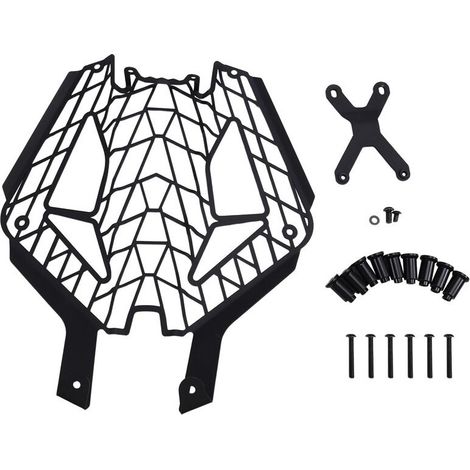 Accesorios para motocicletas: rejilla protectora/cubierta para faro delantero apta para 1390 Super R Evo (2024+). (1/3)
