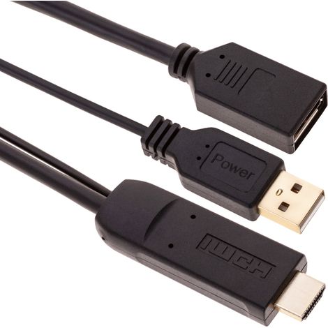 BeMatik - Convertisseur de port de sortie HDMI vers port de sortie DisplayPort 1080p FullHD 2K 4K (1/5)