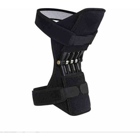Genouillere De Soutien Avec Ressort - Assistance Au Soulèvement Des Genoux - Pour Activités Physiques Intenses - Par Paire