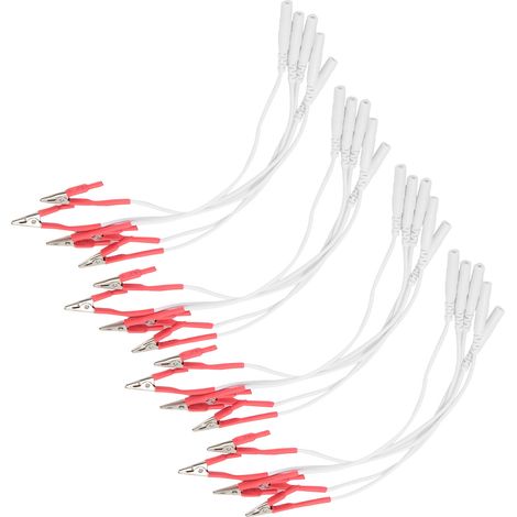 Câble d'électrodes à 20 pièces/à pince, adapté aux appareils de physiothérapie TENS (1/5)