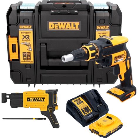 DeWalt DCF 620 D1T Visseuse pour cloisons sèches sans fil 18 V 30 Nm Brushless + 1x batterie 2,0 Ah + chargeur + TSTAK (1/5)