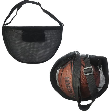 Sac à balles en filet polyvalent pour volley-ball, football, basket-ball, rugby (1/5)
