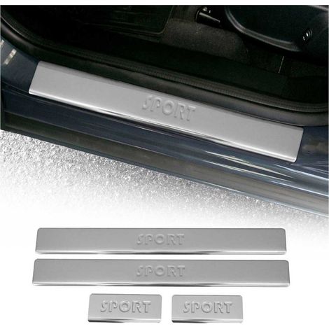 Couverture de Seuil de porte pour Ford Mondeo mk5 2014-22 inox chromé Sport 4Pcs (1/5)
