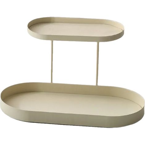 Étagère de rangement, construction en métal et cuir, design moderne, Style 5 (1/2)