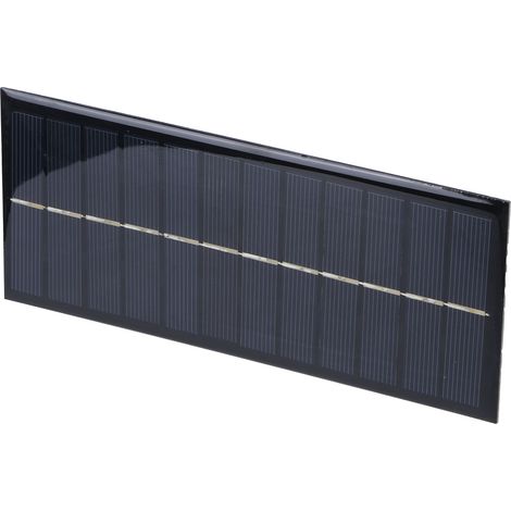 Panneau solaire 2,5W 9V en polysilicium pour projets DIY, module de charge solaire et accessoires (1/5)
