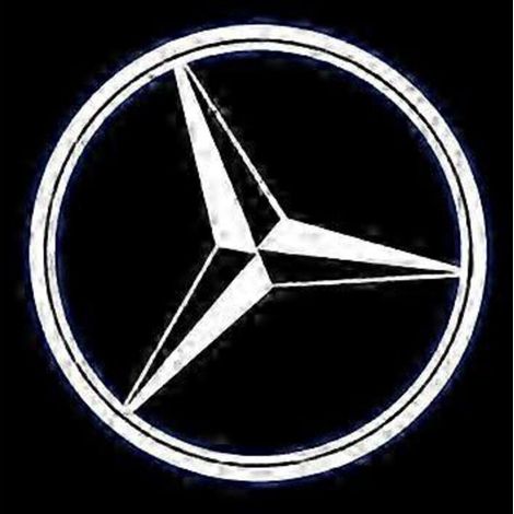 Lot de 2 feux de bienvenue pour Mercedes-Benz Classe E Classe C Classe A Classe B GLC/GLE/GLS (1/5)