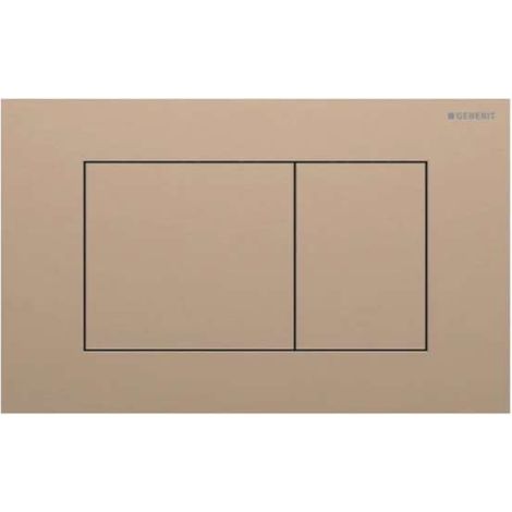 Geberit Sigma40 - Control de descarga, easy to clean, oro rojo cepillado 115.629.QB.1 (1/2)