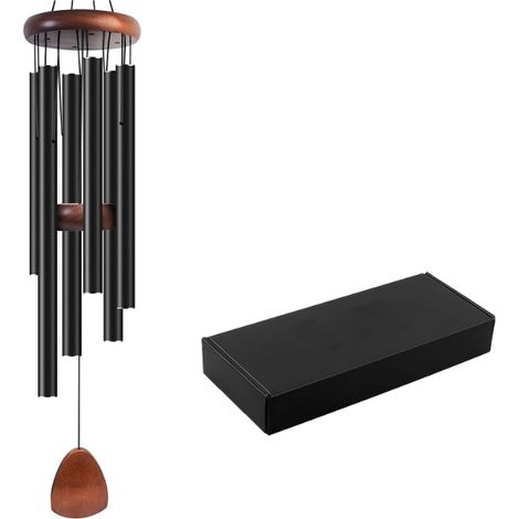 Carillon éolien en tube d'aluminium, suspension carillon éolien en tôle d'aluminium pour usage extérieur, décoration de jardin