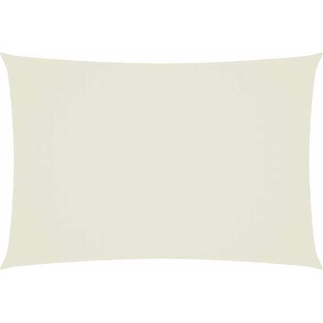 Maison Exclusive - Parasole a Vela Oxford Rettangolare 2,5x4,5 m Crema (1/5)