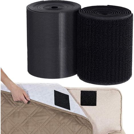 10cm de Large et 2M de LongScratch a Coudre pour les Tissus et les Vêtements, Non Adhésive Bande Scratch pour Projets de I'Artisanat, du Bricolage et de la Couture (1/5)