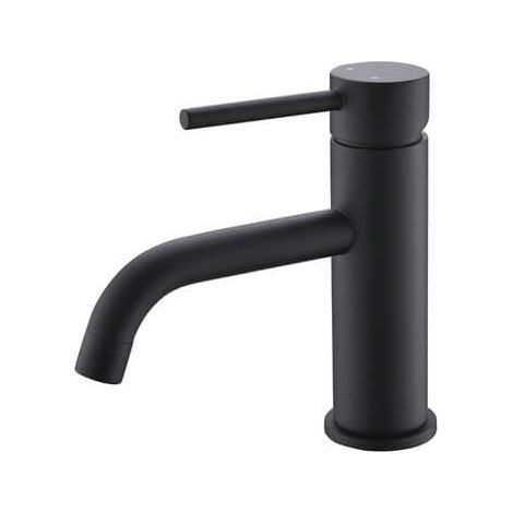 Robinet Mitigeur Lavabo - Noir mat - Circle (1/2)
