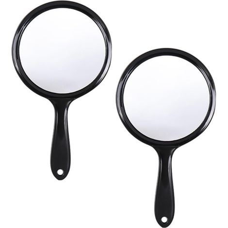 Miroir De Maquillage - 2 Unidades - Portátil - Para Baño Y Oficina - Compacto (1/5)