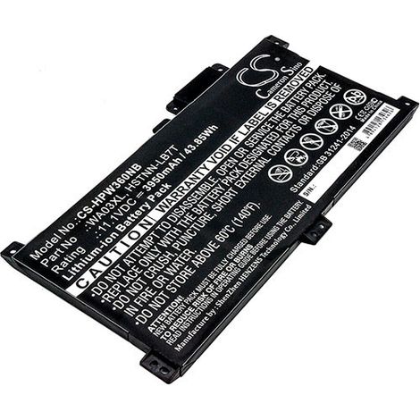 NX - Batterie ordinateur portable 11.1V 3950mAh - 916367-421916367-541916812-0